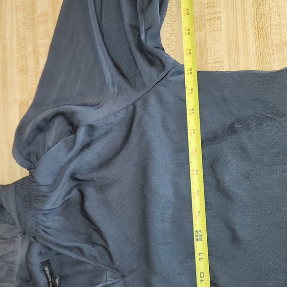 BANANA REPUBLIC FIT-AND-FLARE MIDI DRESS, size M - Picture 7 of 13